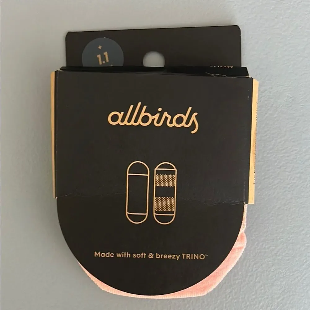 New Albirds Sprinter No-Show Socks Malibu Unisex Size M